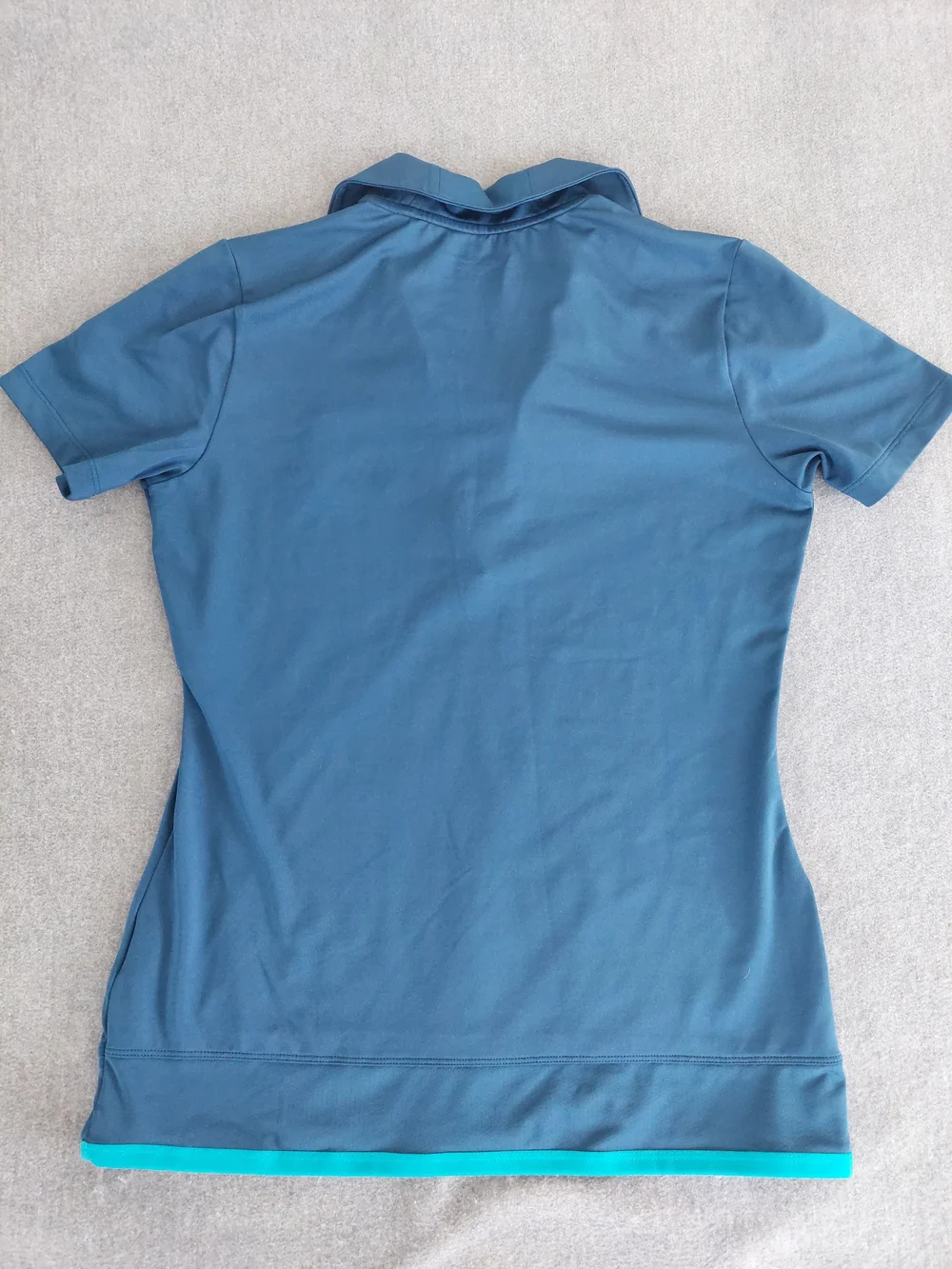 Nike Golf Dri-Fit Aberdeen Country Club Polo Teal Women's Small - Picture 7 of 8